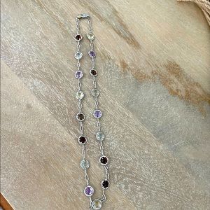 Tacori multi gemstone necklace